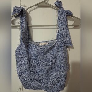 2/ $10. Miami Blue Floral Women's Tank Top